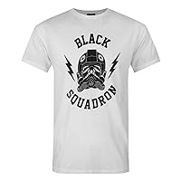 Official Star Wars Imperial Tie Fighter Black Squadron Men's T-Shirt (S)