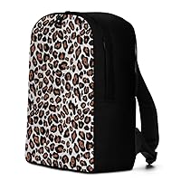 Leopard print Animal Exotic Trendy color Minimalist Backpack