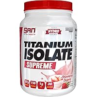 Nutrition Titanium Isolate Supreme | Strawberry Yogurt 2lb