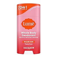 Lume Smooth Solid Stick - 2.6 Ounce (Peony Rose)