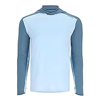 Mens Bugstopper Solarflex 50+ UPF Hoody Shirt with Insect Shield, Long Sleeve Shirt