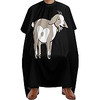 Goat Hair Stylist Apron Professional Waterproof Hairdresser Barber Salon Styling Cape for Adult