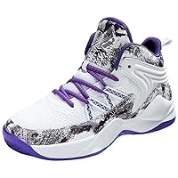 Unisex's High Top Lightweight Fly-Weaving Running Jogging Sneakers Sports Tennis Basketball Shoes