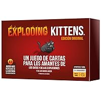 Exploding Kittens - Card Game in Spanish - EKIEK01ES