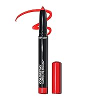 Revlon ColorStay Matte Lite Crayon Lipstick with Built-in Sharpener, Smudge-proof, Water-Resistant Non-Drying Lipcolor, 009 Ruffled Feathers, 0.049 oz