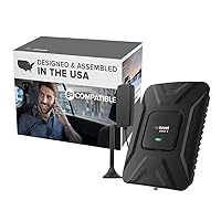 weBoost Drive X - Vehicle Cell Phone Signal Booster | 5G & 4G LTE | Magnetic Roof Antenna | Boosts All U.S. Carriers - Verizon, AT&T, T-Mobile | Made in the U.S. | FCC Approved (model 475021)