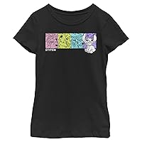 Disney Girl's Stitch Box T-Shirt