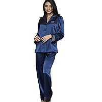 Women's 100% Silk Pajamas, Classic Fit, Evening Lounge Collection
