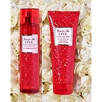 Bath and Body Works - You're the One - Gift Set - Fine Fragrance Mist & Body Cream (Packaging Varies)