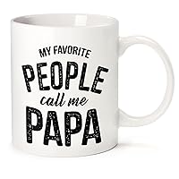 Fathers Day Dad Gifts from Daughter Son Wife,11 OZ Funny Coffee Mug Personalized Gifts for Dad Papa Grandpa Step Dad Husband,First Fathers Day Dad Gifts for New Dad,Dad Gifts for Birthday Anniversary