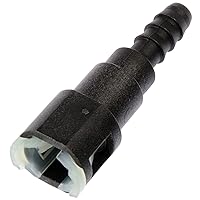 Dorman 800-080 Fuel Line Quick Connector That Adapts 5/16 In. Steel To 5/16 In. Nylon Tubing, 2 Pack
