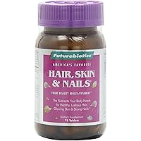 Futurebiotics Hair, Skin & Nails, Tablets 75 ea (Pack of 2)