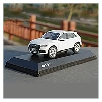 Scale Model Cars for Audi Q5 1:43 Alloy Car Static Metal Diecast Model Vehicles Toy Car Model (Color : White)