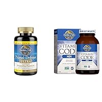 Probiotic Primal Defense Ultra 216 Capsules and Vitamin Code Men's Multivitamin 240 Capsules Bundle