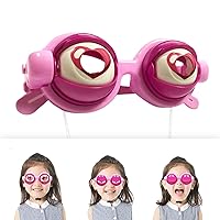 Funny Eye Glasses Crazy Silly Glasses Blinking Novelty Creative Funny Booster Props Gift