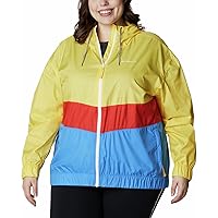 Columbia Women's Plus Size Sandy Sail Windbreaker Jacket