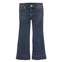 Girl's Wrangler® Wide Leg Trouser Jean (4-14) in Darci