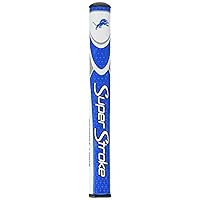 SuperStroke NFL Traxion Tour Putter Grip, Detroit Lions (Standard) | Improves Feedback and Tackiness | Reduces Taper to Minimize Grip Pressure | Polyurethane Outer Layer
