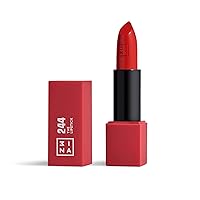 MAKEUP - Vegan - Cruelty Free - The Lipstick 244 - Red Lipstick - 5h Lasting Lipstick - Highly Pigmented - Matte - Vanilla Scented - Lipstick with Magnetic Cap
