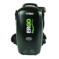Atrix VACBP10 HEPA Backpack Vacuum with Additional Filters, Premium Bundle, Black