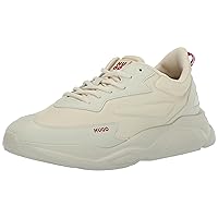 HUGO Women's Running Style Sneakers with Thick Rubber Sole