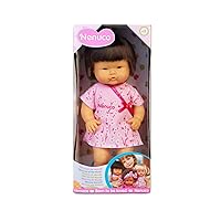 Nenucos of the World Asian Baby Doll - Medium Skin Tone with Brown Eyes, 12
