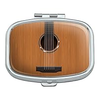 Acoustic Guitar Strings Rectangle Pill Case Trinket Gift Box