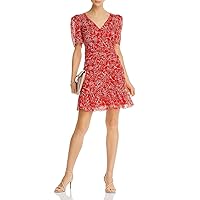 Parker Women's Short Sleeve, Krislyn Dress, Red Aurora, 00