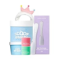I DEW CARE Wash-off Masks with Headband Set - Scoop Party + Multi-functional Applicator - Get The Scoop Bundle