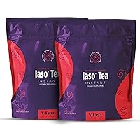 Total Life Changes Iaso Instant Tea (Fruit Punch) - Unlock the Wellness Potential of Tea with this Transformative Blend, Delicious Tea in Every Pack - 30 Sachets, Pack of 2