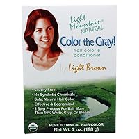Color the Gray Light Brown 7 Ounces