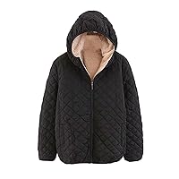 RMXEi Womens Long-Sleeve Zipper Front Hoode Warm Casual Raglan Bomber Jacket With Pockets Coat Outwear