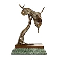 Profile of Time (1977) - The Melting Clock - Limited Bronze Sculpture - Signed Salvador Dali - Height 31 cm - Modern Art for Sale - Decoration