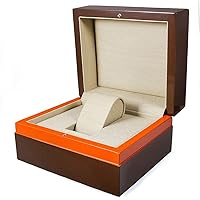 Watch Display Storage Box Flip Watch Box High-Grade Paint Wooden Watch Jewelry Necklace Box Jewelry Box,for Women Girls Ladies