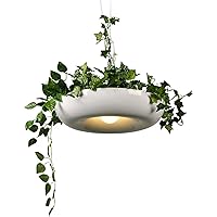 Pendant Lights DIY Pot Hanging Lamp Dining Room Office Art Home Decor Lighting Fixtures 1Pcs (Color : Green)