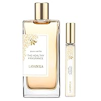 Lavanila Pure Vanilla Perfume Set for Women, 3.4oz + Roller-Ball - Pure Madagascar Vanilla & Creamy Tonka Bean, The Healthy Fragrance, Clean and Natural