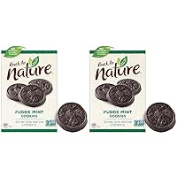 Back to Nature Fudge Mint Cookies - Vegan, Non-GMO, Made with Wheat Flour, Delicious & Quality Snacks, 6.4 Ounce (Pack of 2)