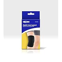 Elastic Knee Support Black, M