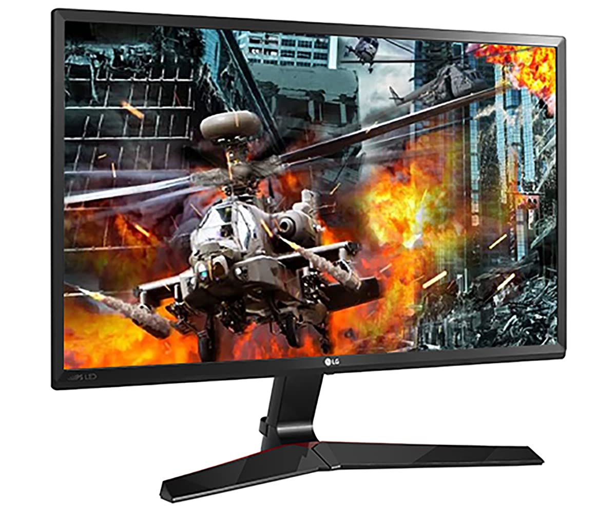 LG 27MP59G-P Gaming Monitor 27” Full HD (1920x1080) IPS Display, 1ms Blur Reduction, AMD FreeSync, On Screen Control - Black