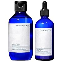 PYUNKANG YUL Facial Essence Toner, Moisture Serum - for Dry Trouble Skin, Refreshing, Hydrating, Purifying, Zero-Irritation Korean Face Serum with Oriental Herbs and Olive Oil Skin Calming Effect
