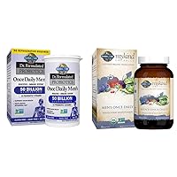 Garden of Life Probiotics for Men, 30 Capsules & Multivitamin for Men, 60 Count