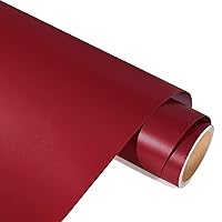 AHIJOY Burgundy Vinyl Permanent Adhesive 12