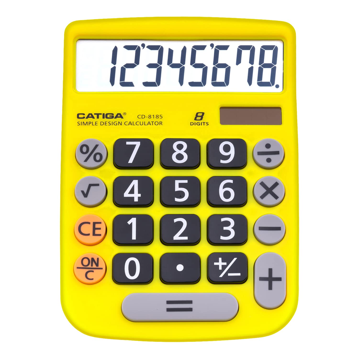 Mua Basic Calculator: Catiga CD-8185 Office and Home Style Calculator - 8- Digit - Educational - Suitable for School and Destop-use (Yellow) trên  Amazon Mỹ chính hãng 2023 | Fado