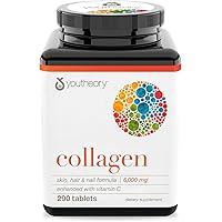Youtheory Collagen - Type 1 and 2 and 3 - 290 Tablets