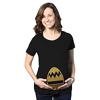 Maternity Golden Easter Egg Bump Funny Baby Pregnancy Announcement T Shirt