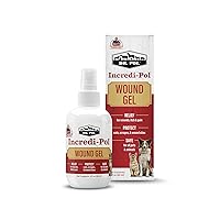 Dr. Pol Incredi-Pol Wound Gel Spray for Dogs, Cats, and All Animals - Dog Wound Care Gel to Relieve Itch and Pain - Protects Wounds, Scrapes, and Incisions - 3 Fluid Ounces