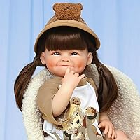 DOLLHOOD Reborn Baby Dolls - 18-Inch Lifelike Realistic Full Vinyl Silicone Baby Doll with Movable Arms and Legs Complete with Accessories Great Gift for Kids