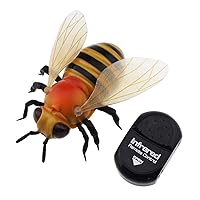 Realistic RC Honey Bee Toys IR Remote Control Honeybee Insect Vehicle Electric Animal for Cat Dog Kids Birthday Gifts