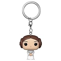 Funko POP Pop! Keychain: Star Wars - Princess Leia, Multicolor, Standard