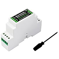 Rail-Mount RS232 To RS485 Converter (B), Active Digital Isolator, 600W Lightningproof & Anti-Surge,Multi-Isolation Protection,1.2km Transmission Distance,Suitable for Industrial/Agricultural/IoT, etc.